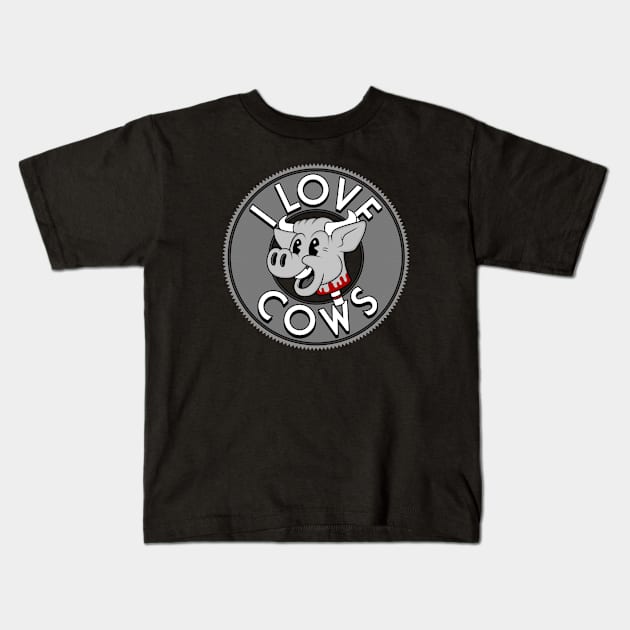 Beef Love Kids T-Shirt by Woah_Jonny